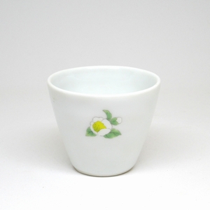 オリジナル小湯呑 茶花柄)