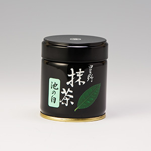抹茶　池の白